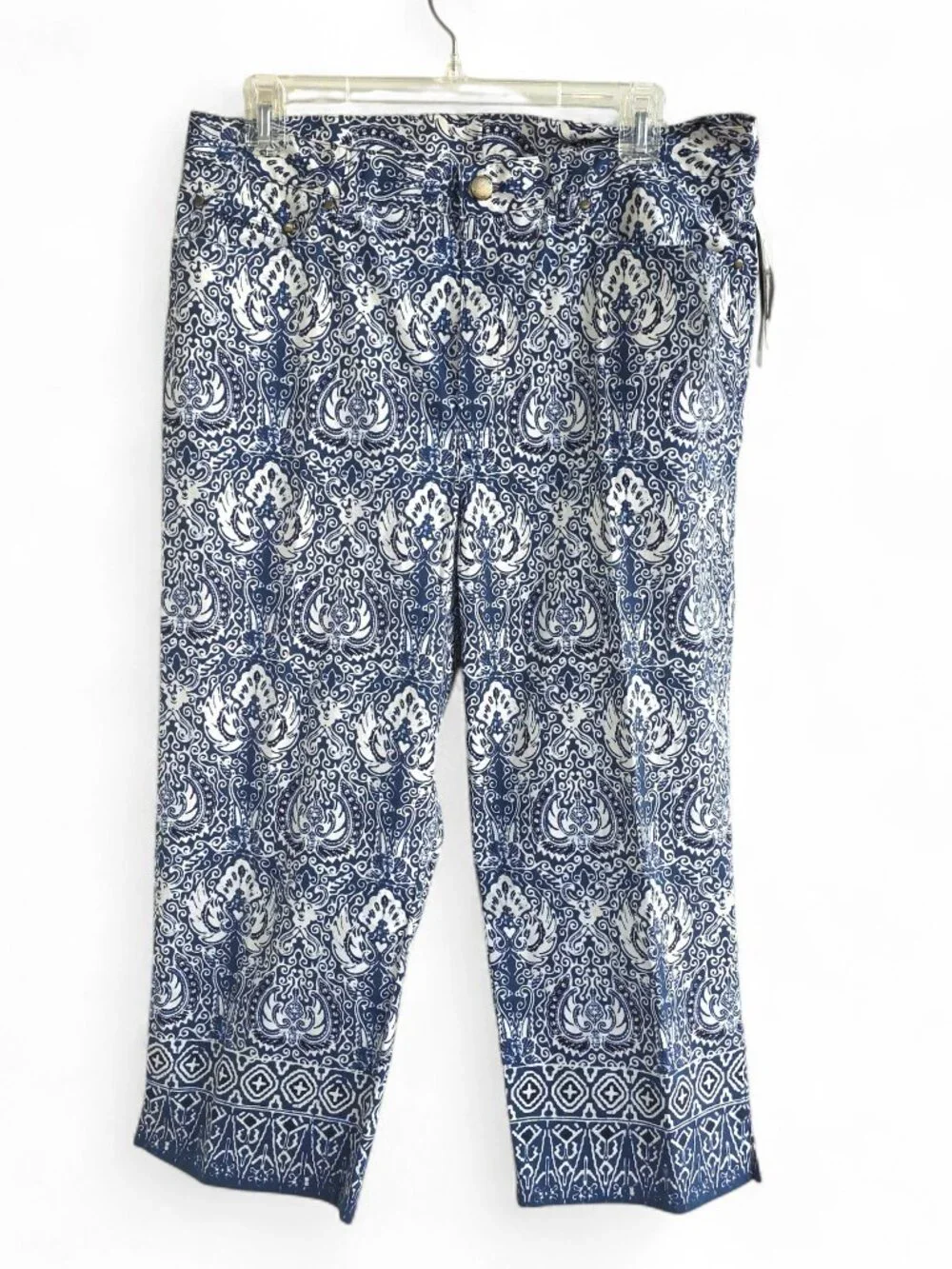 Y2K NWT Lauren Ralph Lauren cotton blend Capri pants